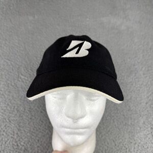 Bridgestone‎ Golf Black B330 Adjustable Strapback Cap Hat
